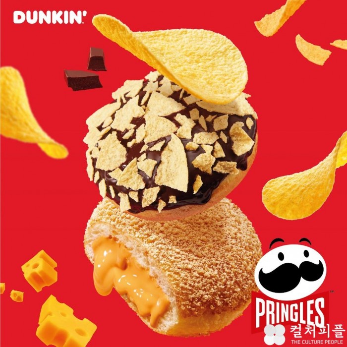 던킨, '역대급 신상' 출시...프링글스 도넛은 뭐?