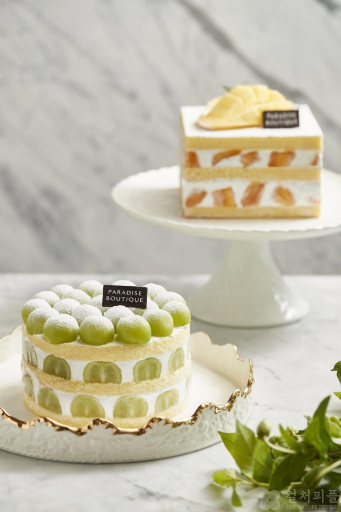 '샤인머스켓 케이크' 주목.파라다이스호텔 부산, ‘파라다이스 스윗 리트릿’ 프로모션 실시