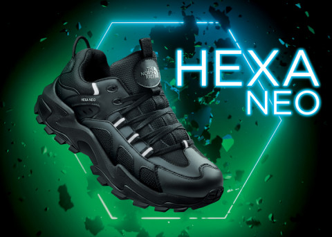 노스페이스, 친환경 아웃도어 어글리 슈즈 ‘헥사 네오’ 출시