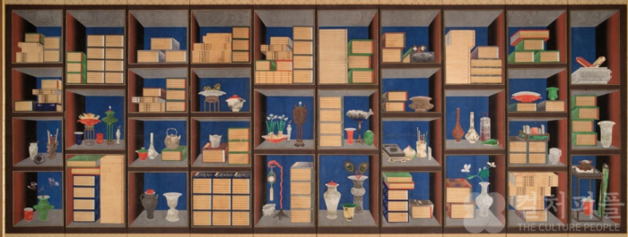 궁중화원 이택균의 ‘책가도 병풍’ 서울시 유형문화재로