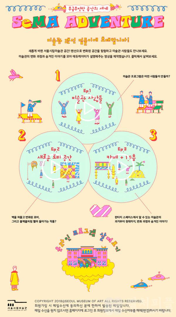 서울시립미술관, "랜선 집들이에 초대합니다"