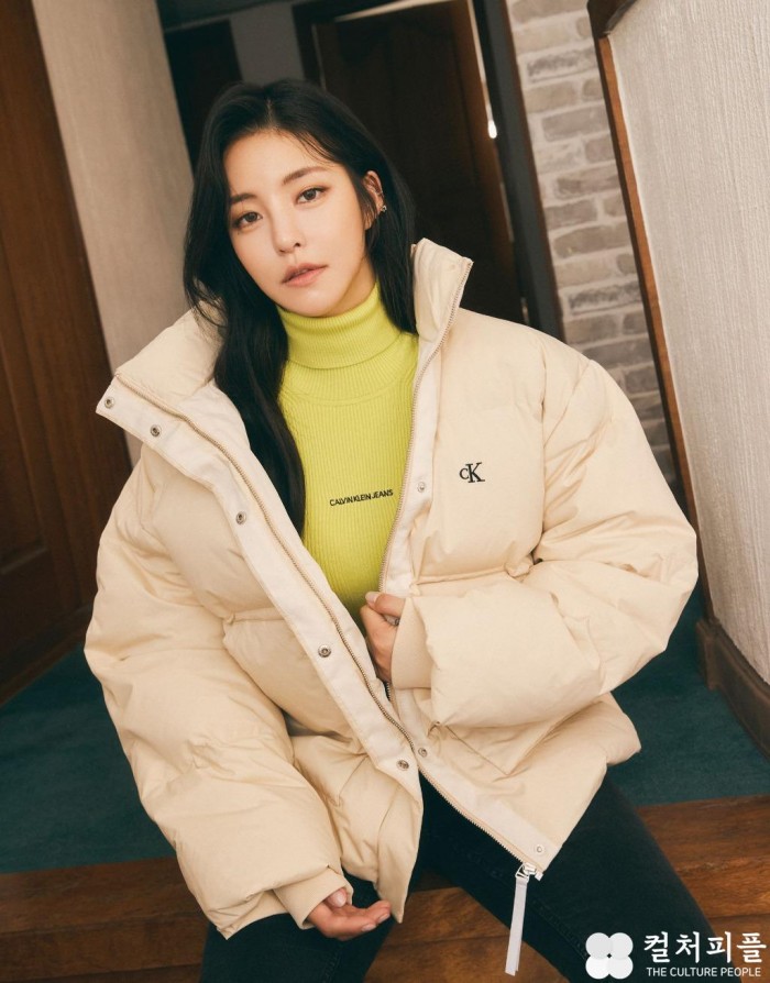 브레이브 걸스 유정, 캘빈클라인(Calvin Klein)과 지속가능 컬렉션 아우터 패션 화