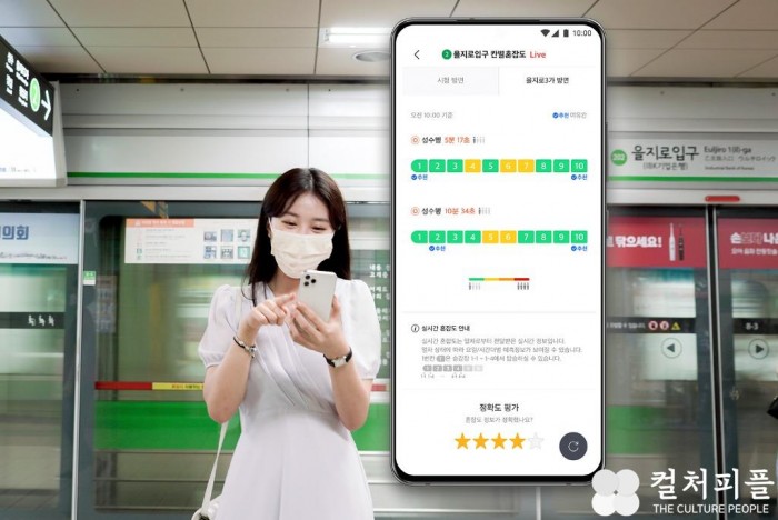 SKT, 서울교통공사∙티맵모빌리티와 지하철 칸별 혼잡도 ‘실시간’ 안내한다
