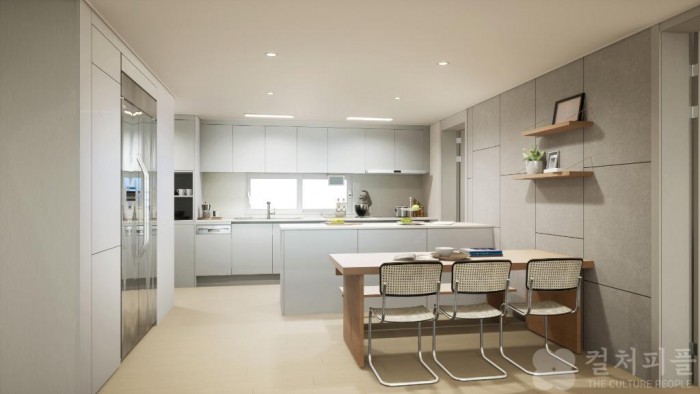 밥 먹는 공간에서 가족 소통의 공간으로..‘e편한세상’ .주방 특화 설계 주목