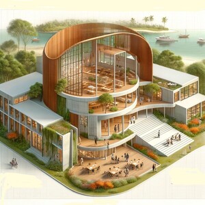 ‘미션아일랜드’ 공동체 복합건물 및 기독예술가 스튜디오 시안 발표