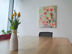 피카디리국제미술관 초대전 강명순 서양화가 개인전 '기억의 정원'